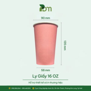 Ly Giấy 16 OZ